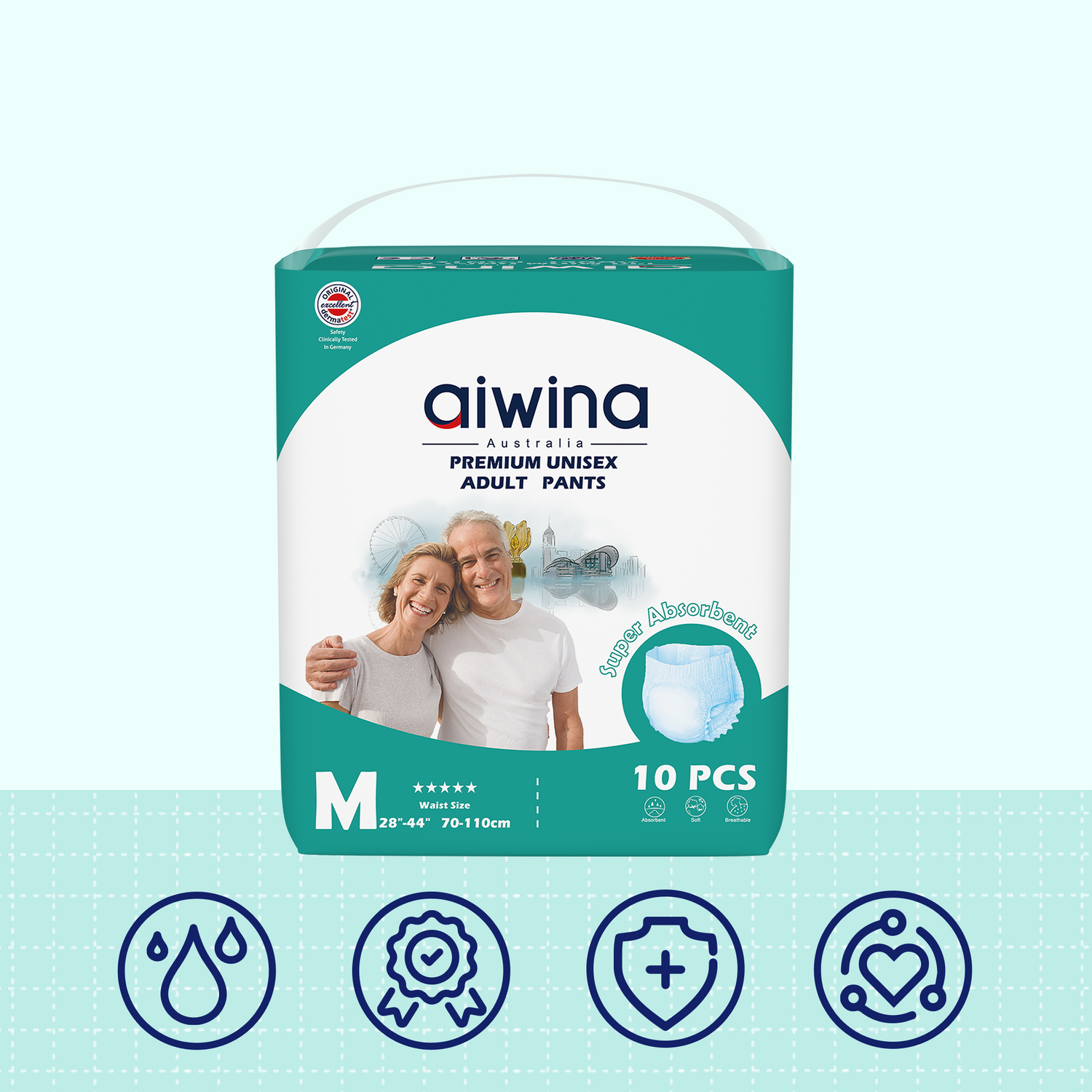 Pantalones para adultos neutros de alta gama