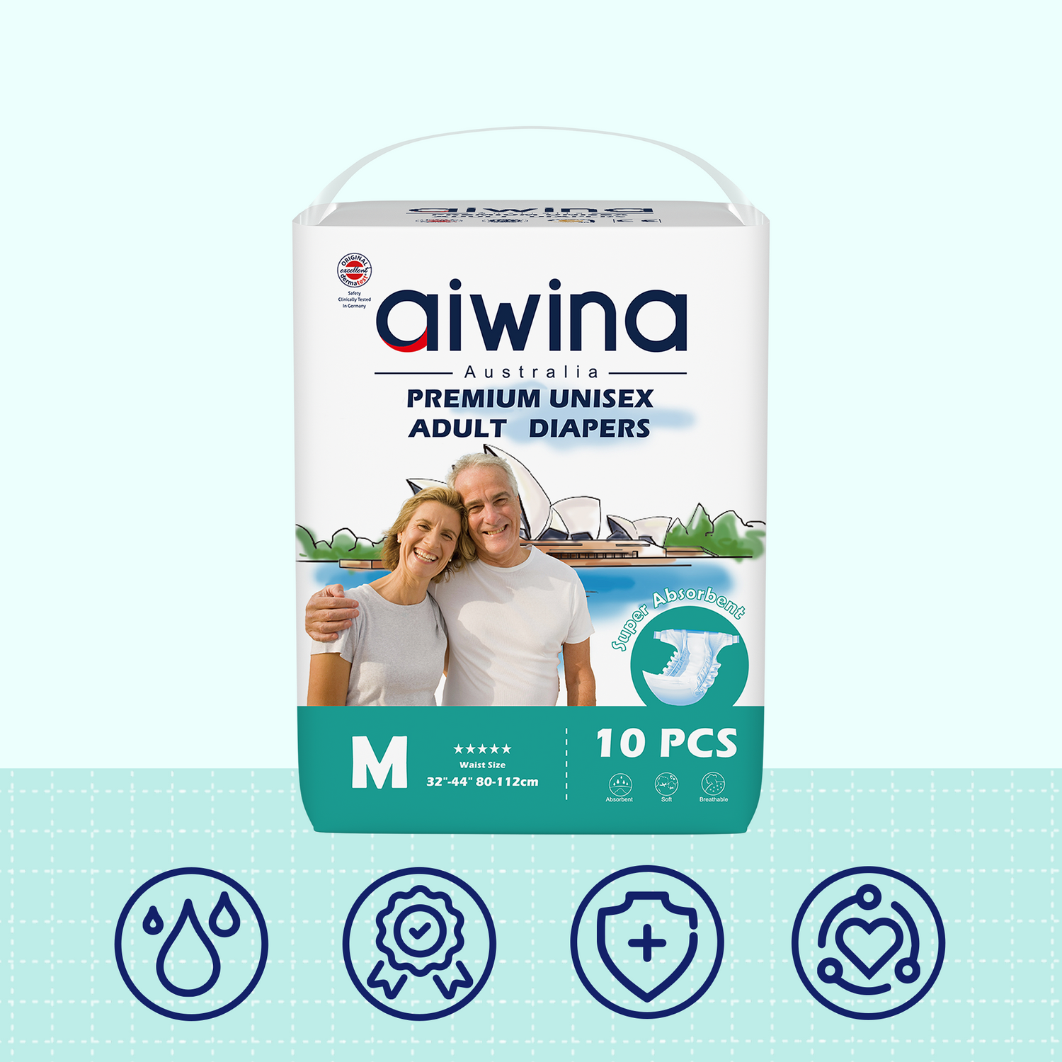 Pañales para adultos neutros de alto nivel