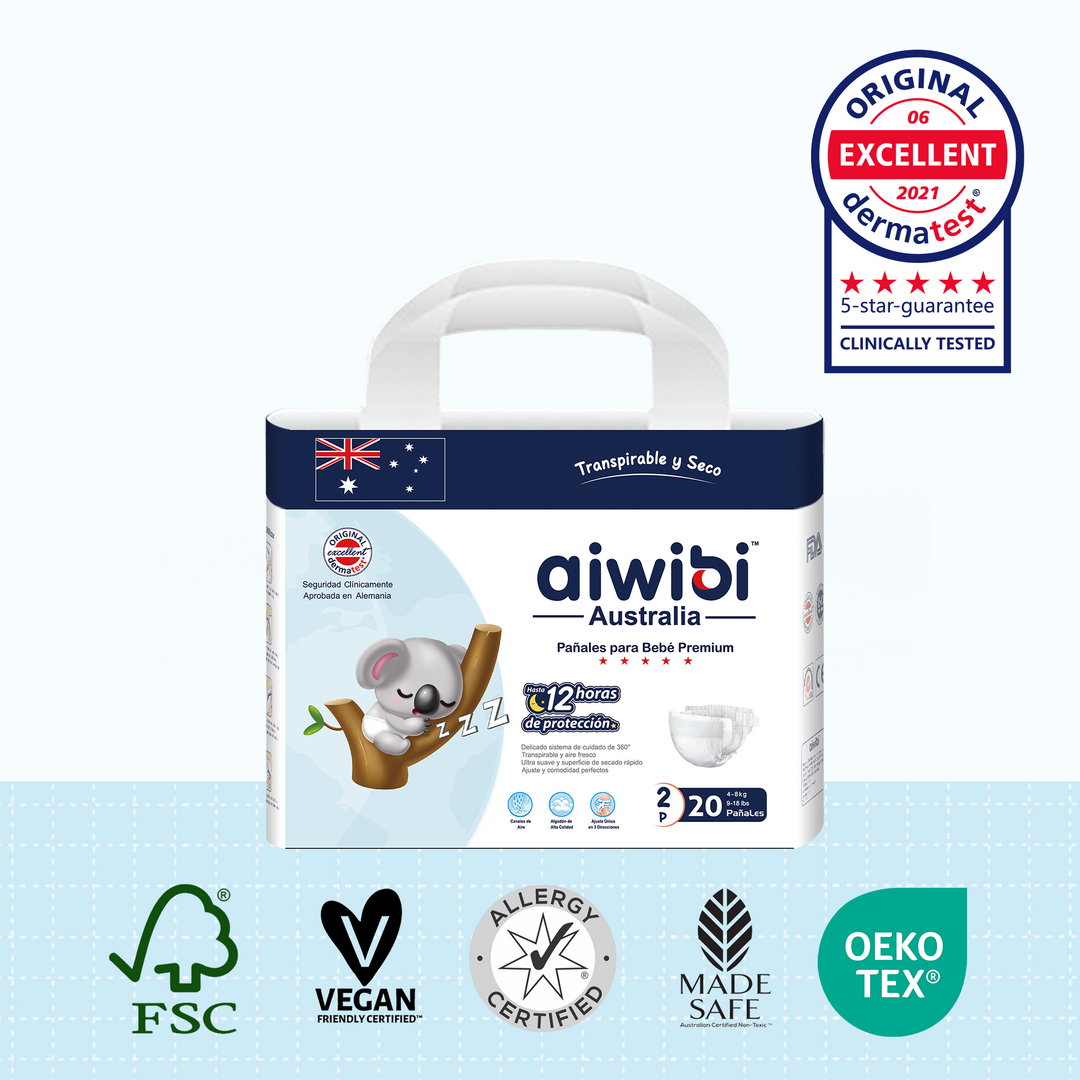 Pañales desechables para bebés Paquete Pequeño Talla P