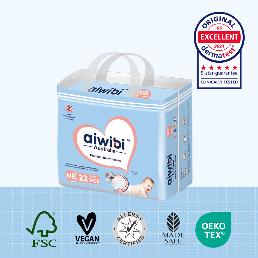 Pañales Desechables para Recién Nacidos Paquete Mediano Talla RN (22 Pzs)